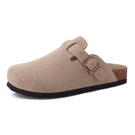 Orthopädische Comwarm Kork Fußbett Clogs für Damen und Herren